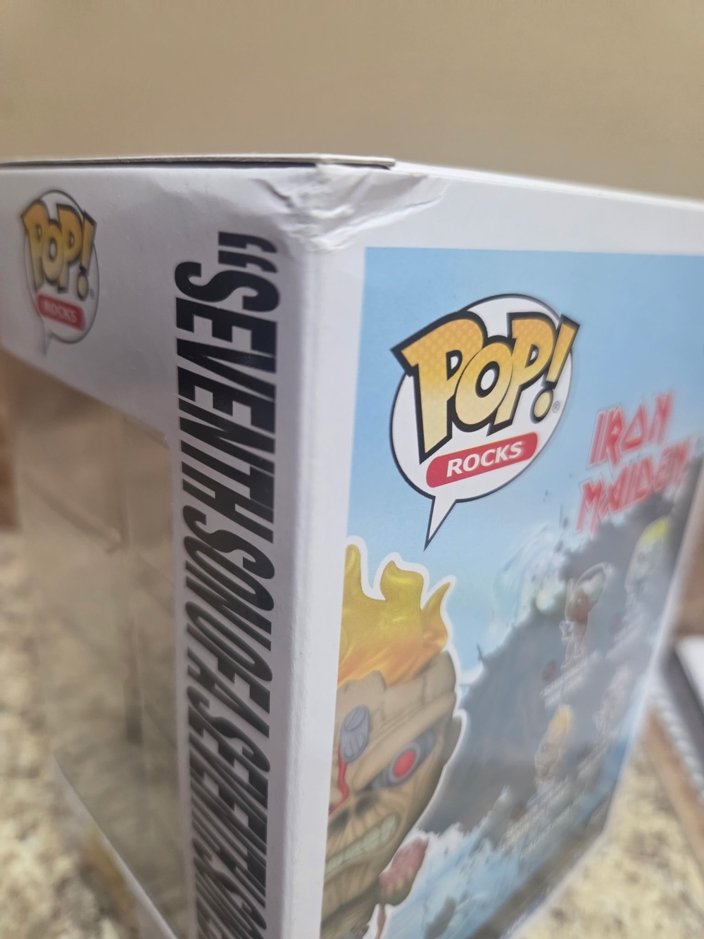 Funko Pop! Rocks Iron Maiden Eddie Figure Box - Blue, Red, Yellow, Black NEW - Picture 3 of 4